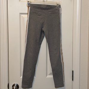 Old Navy Girls Track Stripe Leggings Size L 10-12